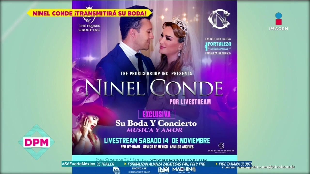 ¡Ninel Conde transmitirá su boda vía streaming para ayudar a mujeres abusadas! | De Primera Mano