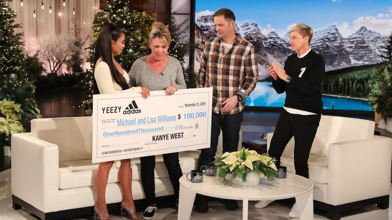 Kim Kardashian and Ellen Meet California Firefighter Who Lost Home