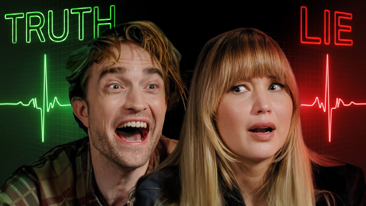 Jennifer Lawrence & Robert Pattinson Take Lie Detector Tests | Vanity Fair