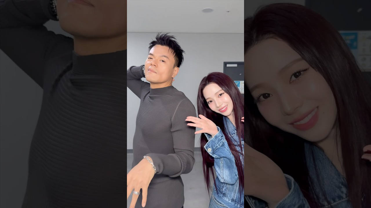 ✶⋆.˚ Whiplash with a changed man🕴🏽#JYPark#aespa #KARINA #Whiplash #shorts