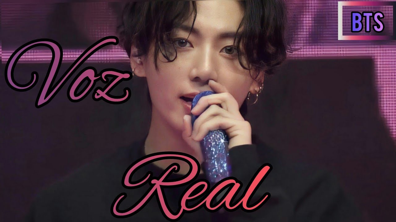 Jungkook voz increíble, falsetes y notas altas
