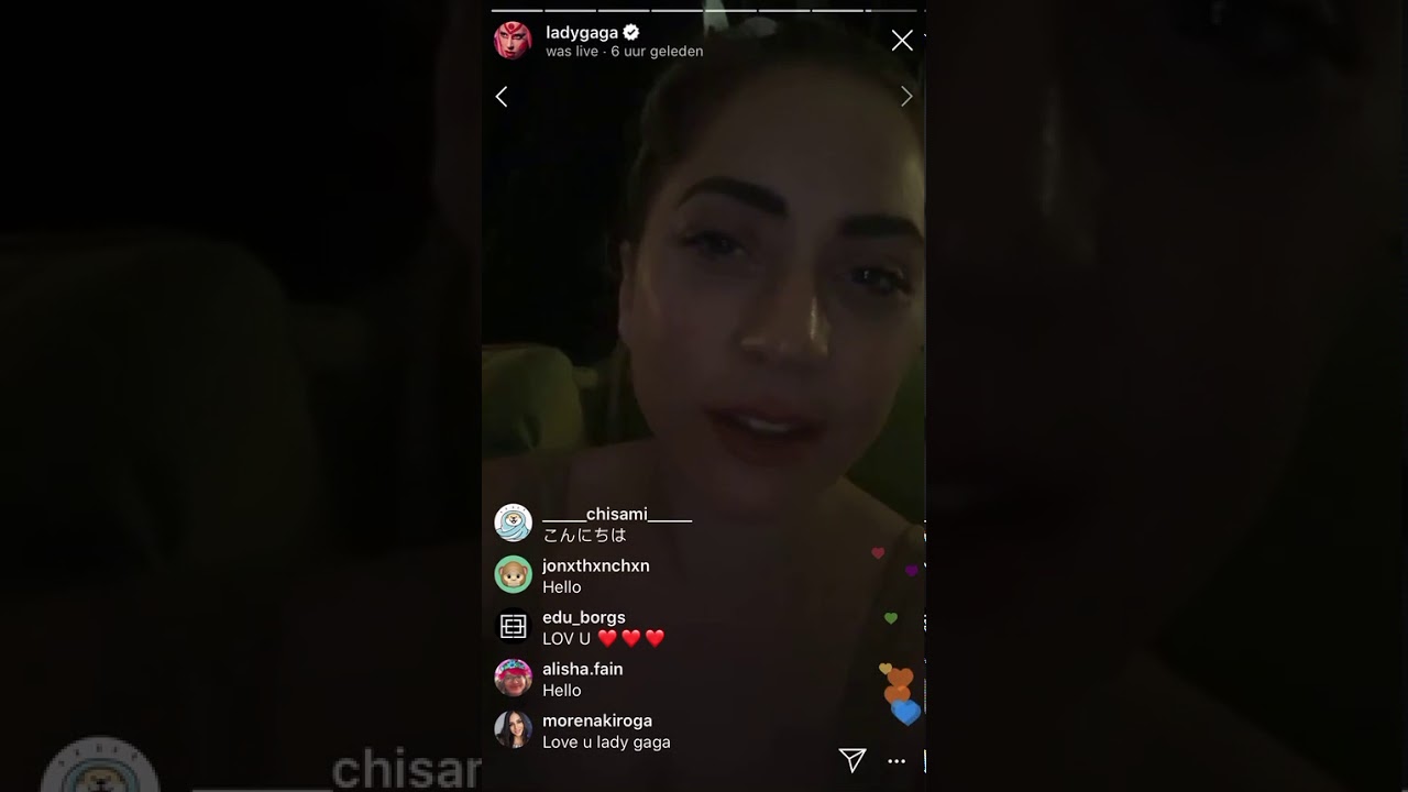 LADY GAGA THANKS TAYLOR SWIFT for Performance at One World #togetherathome | Instagram live