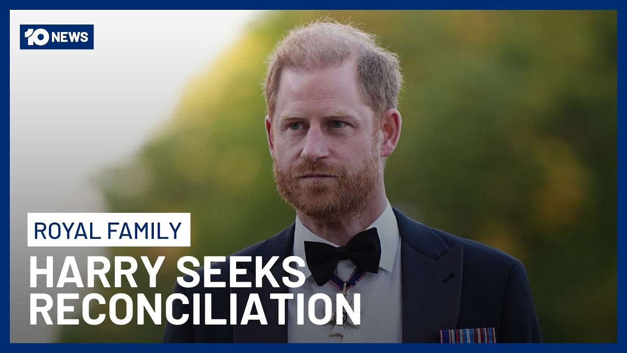 Prince Harry Opens Up About Wanting To Reconcile With King Charles And Prince William | 10 News