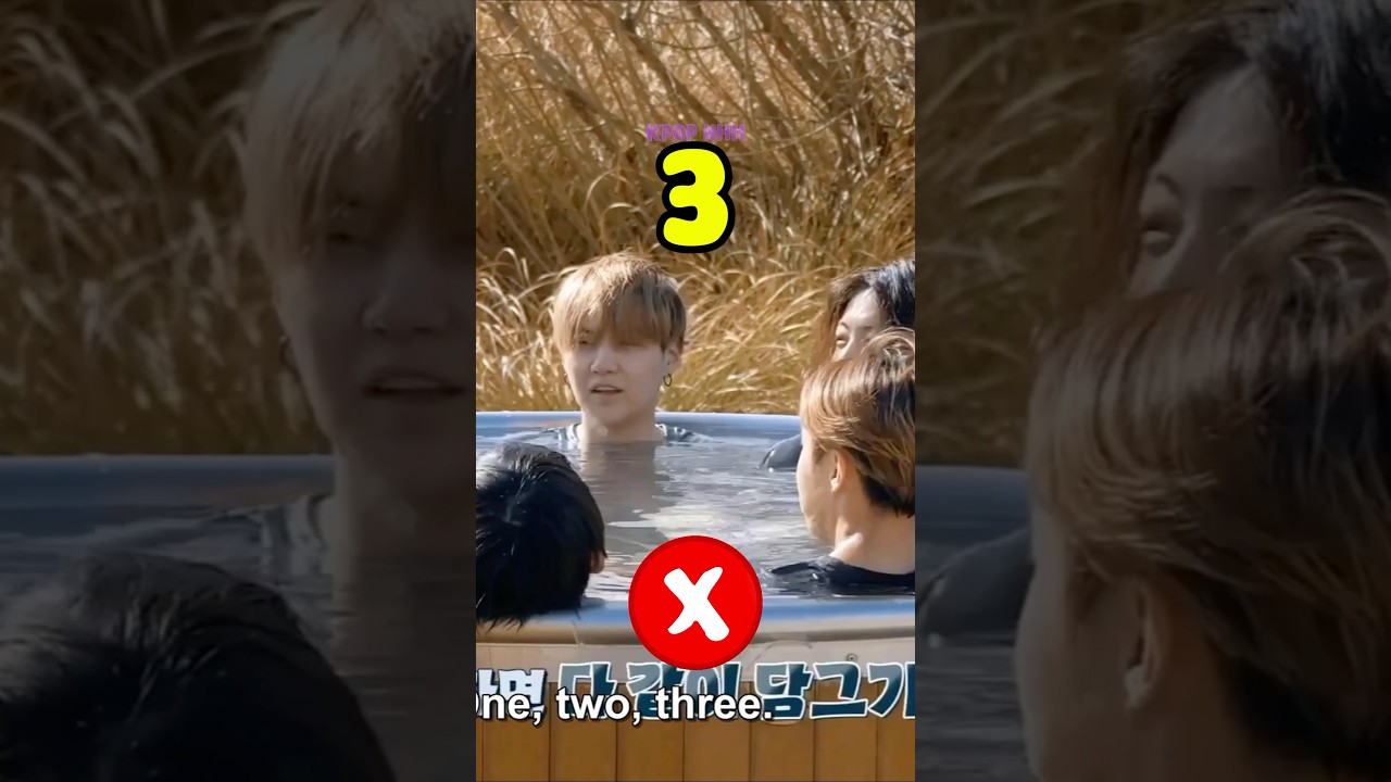 When BTS Agree To Drunk Their Heads Underwater At The Same But Betrayed Each Other 🤣🤣 #shorts #bts
