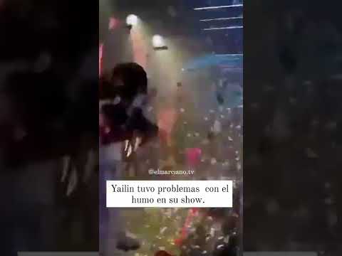 🚨 Yailín Sufre Accidente En La Cara Concierto En New York Con Anuel #shorts