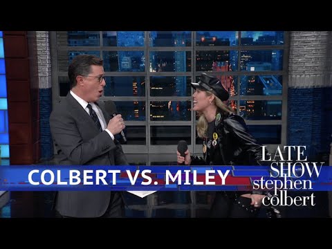 Stephen Vs. Miley Cyrus: Who Is The Bigger Elton John Fan?