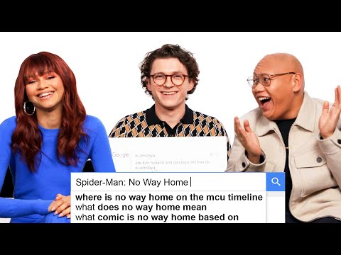 Tom Holland, Zendaya & Jacob Batalon Answer MORE of the Web's Most Searched Questions | WIRED