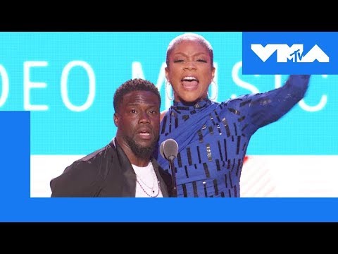 Tiffany Haddish & Kevin Hart Roast ? the VMA Audience | 2018 MTV Video Music Awards
