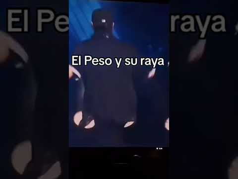 PESO PLUMA sufre ACCIDENTE en CONCIERTO (se le ve la raya) #pesopluma