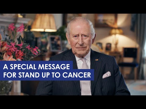A special message from The King for Stand Up To Cancer 🧡