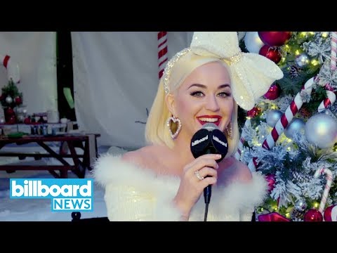 Katy Perry Talks Taking Future Step-Son to School, Christmas Traditions & More | Billboard News