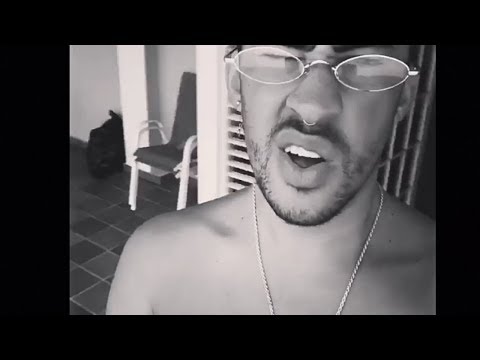Bad Bunny cantando "Estamos Bien" (Acapella)