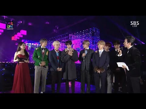 [SUB ESPAÑOL] 171225 BTS - "Last Christmas" | Entrevista con IU & Yoo Hee Yeol - GAYO DAEJUN 2017