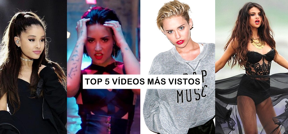 top 5 videos mas vistos