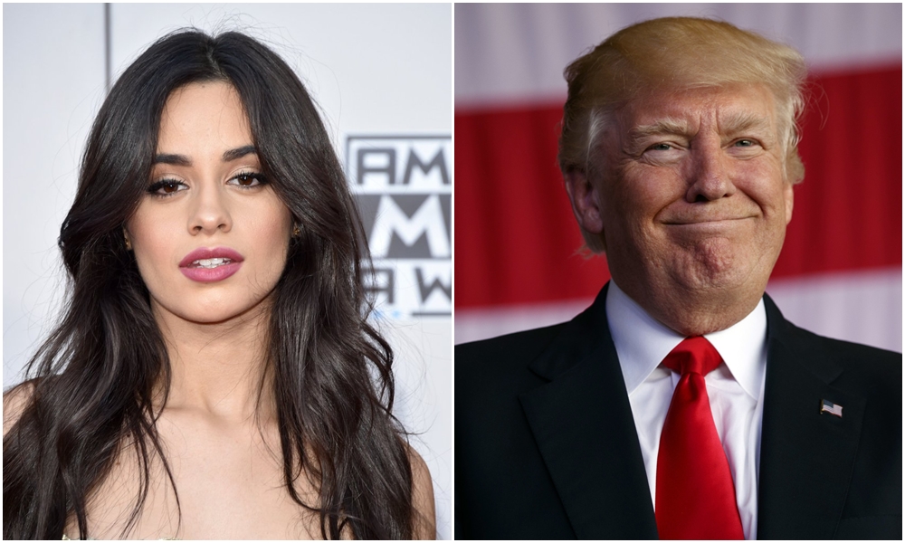 Camila Cabello reaccionó al vídeo de Trump cantando "Havana"