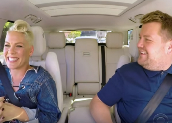Pink y James Corden en divertido episodio de 'Carpool Karaoke'