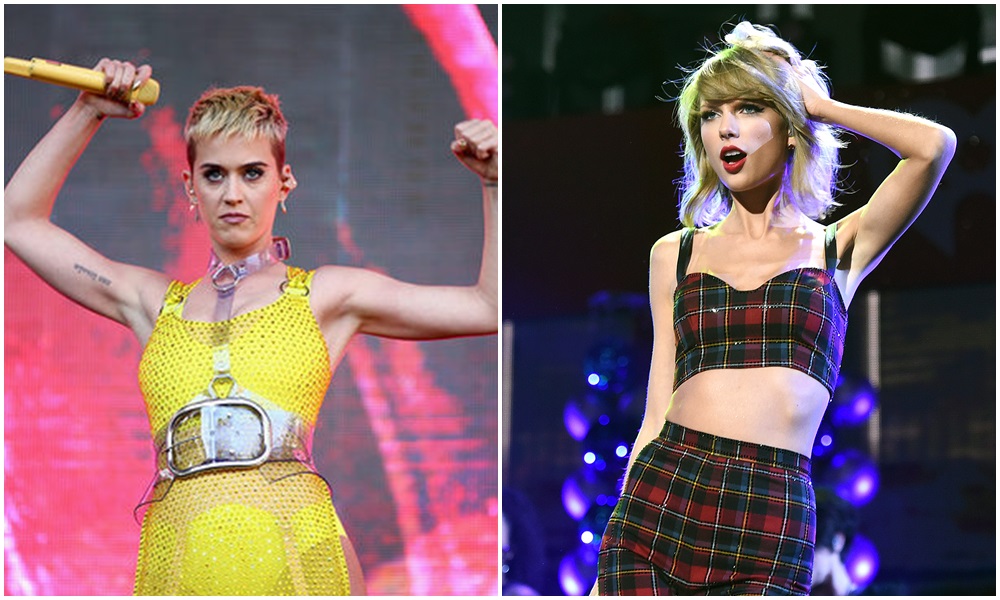 Forbes predijo quien va a ganar más en 2018 entre Katy Perry y Taylor Swift