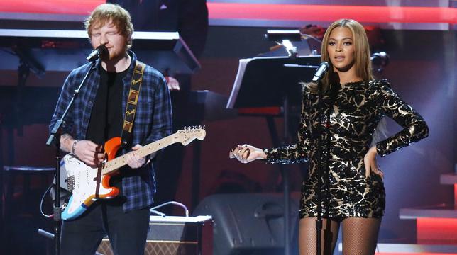Beyoncé es acreditada como compositora en "Perfect Duet", colaboración con Ed Sheeran