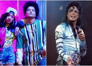 Bruno Mars y Cardi B igualan récord de Michael Jackson