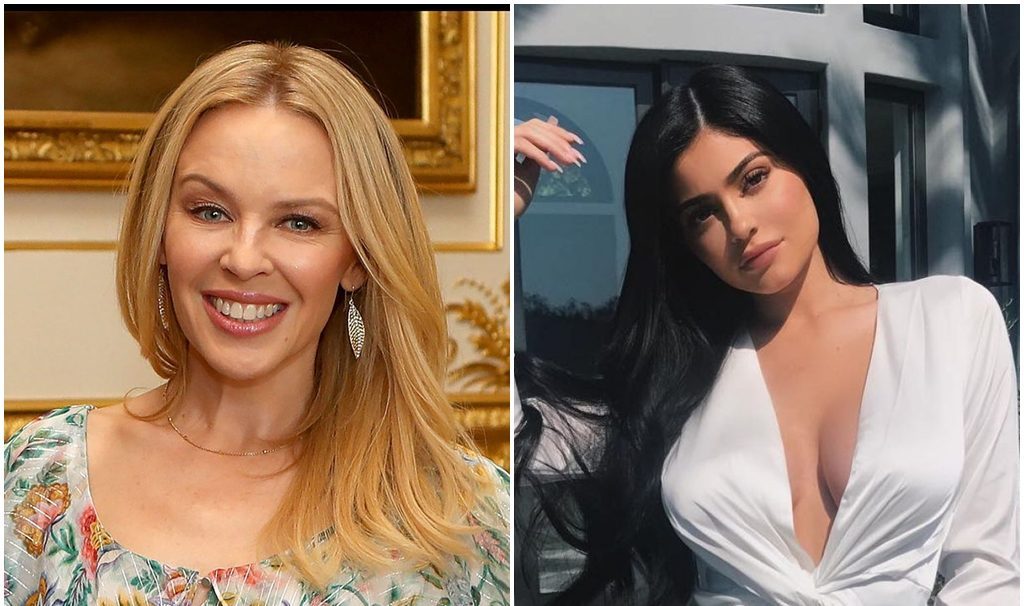 Kylie Minogue habla sobre su victoria contra Kylie Jenner.