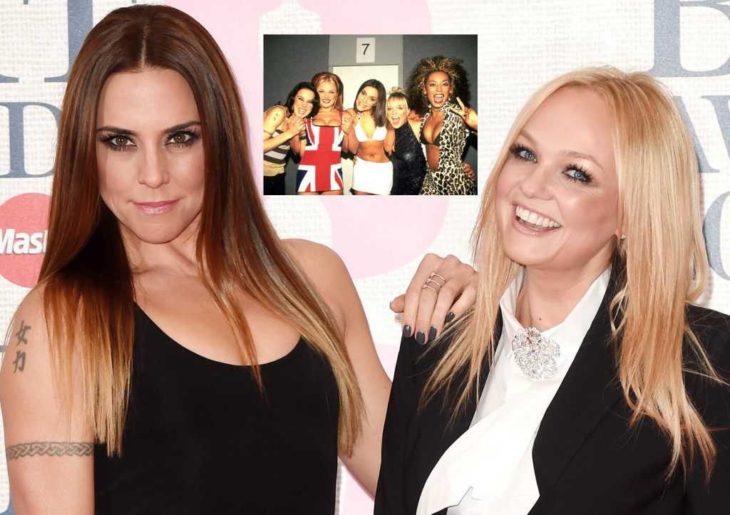Emma Bunton y Mel C se reconciliaron poco antes de la reunión de las Spice Girls