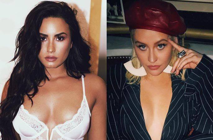 Todo lo que sabemos sobre la colaboración entre Demi Lovato y Christina Aguilera