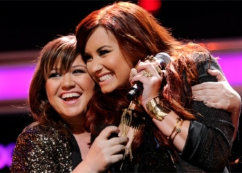 Kelly Clarkson y Demi Lovato declararon su amor la una por la otra