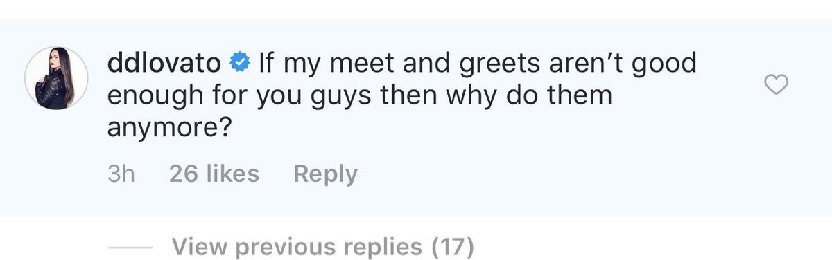 Demi Lovato responde a hater que criticó fuertemente la experiencia de conocerla Demi Lovato responde a hater que criticó fuertemente la experiencia de conocerla