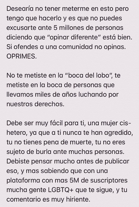 Kika Nieto la youtuber que hizo enojar a sus compañeros LGBTI