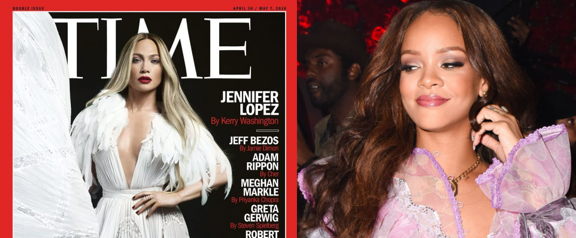 Shawn Mendes, Rihanna y Jennifer Lopez entre los 100 más influyentes de la revista TIME