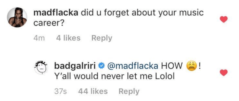 Rihanna habla de su carrera musical y promete nuevos proyectos