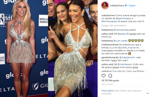 Miss Universo 2006 dice que le prestó su vestido a Britney Spears para los GLAAD Media Awards