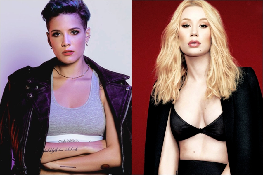 Halsey acusa a Iggy Azalea de haberle copiado en uno de sus vídeos
