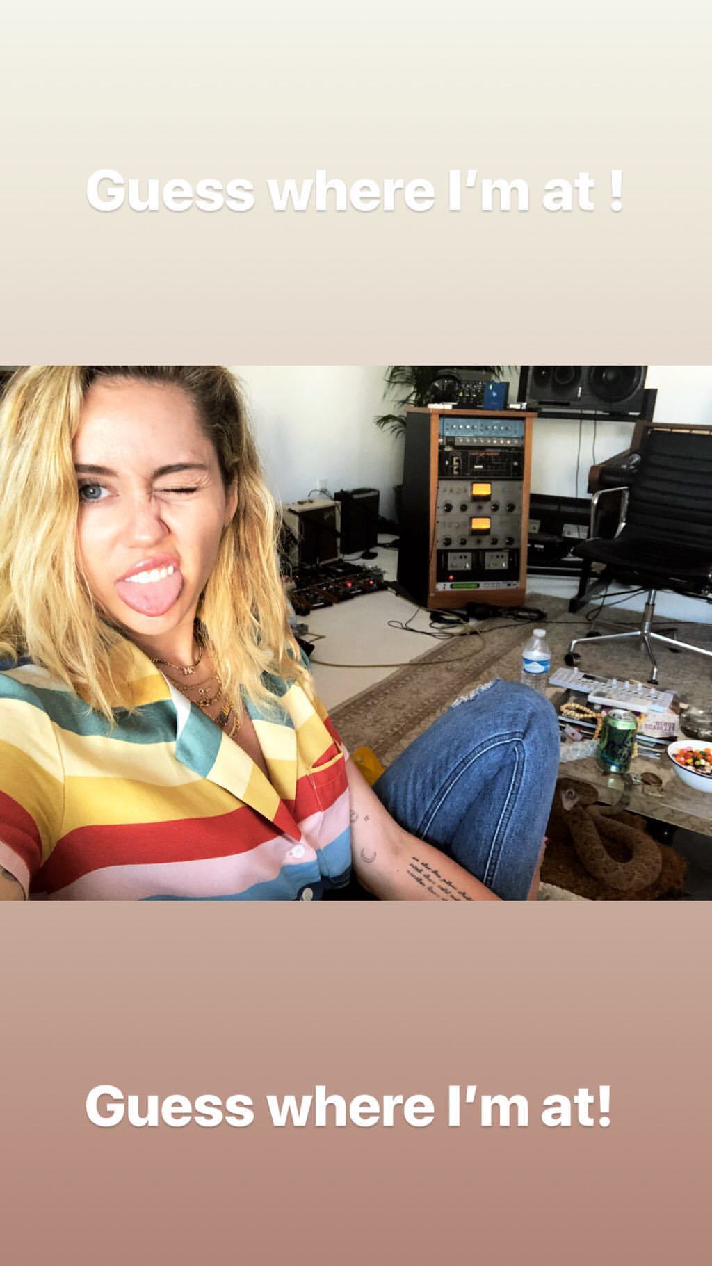 Miley Cyrus está trabajando en nueva música