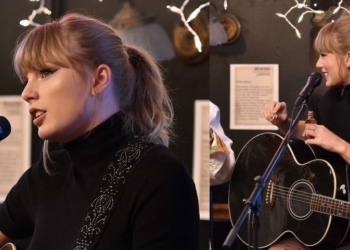 NASHVILLE, TN - MARCH 31: Craig Wiseman and special guest Taylor Swift perform onstage at Bluebird Cafe on March 31, 2018 in Nashville, Tennessee.  (Photo by John Shearer/Getty Images for 13 Management)