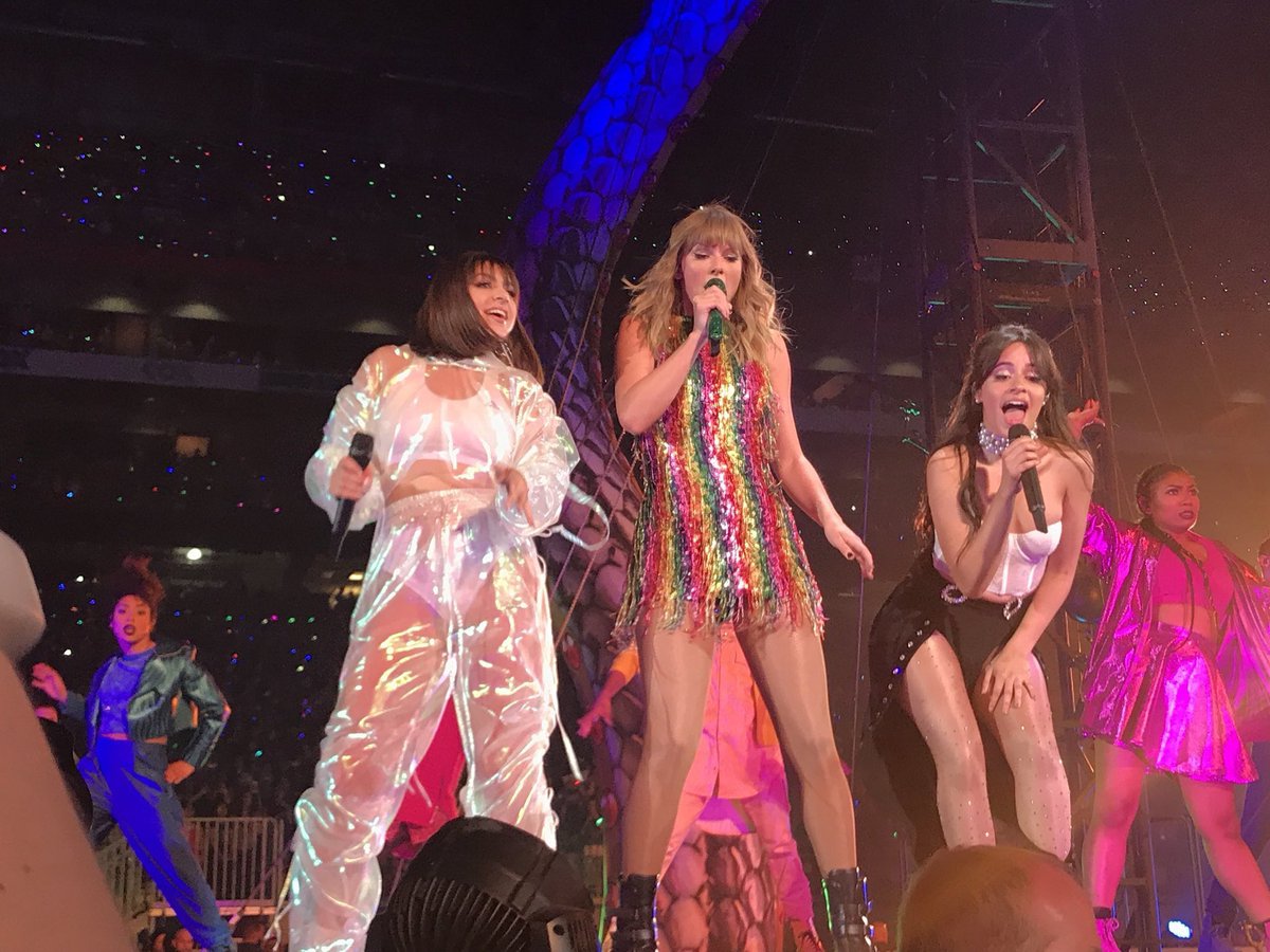 Taylor Swift le envió fuerte indirecta a Kim Kardashian durante el Reputation World Tour