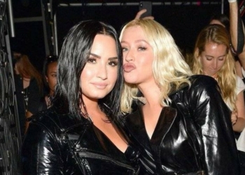 Demi Lovato y Christina Aguilera revelan adelanto del vídeo de "Fall In Line"