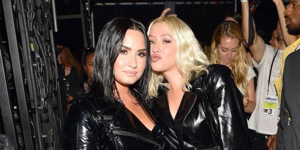 Demi Lovato y Christina Aguilera revelan adelanto del vídeo de "Fall In Line"