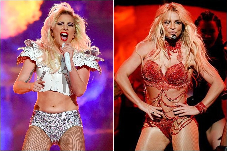 Lady Gaga se presentó con icónica canción de Britney Spears