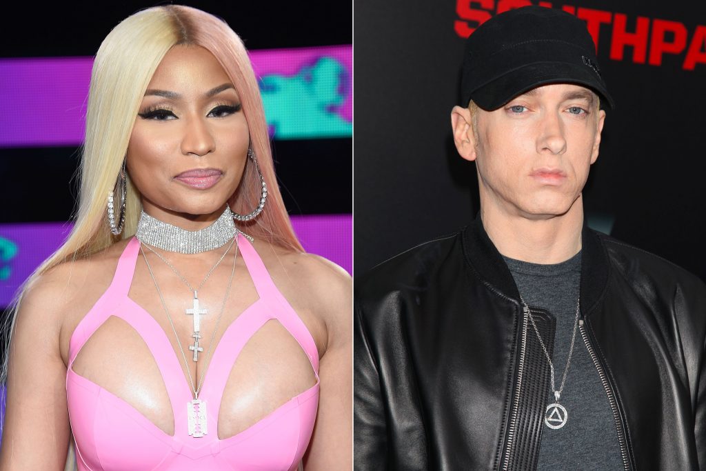 Nicki Minaj confirmó que está saliendo con Eminem