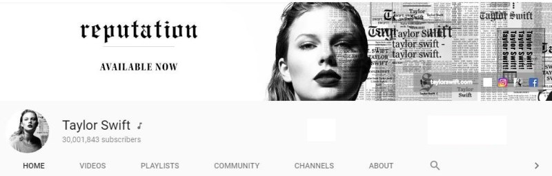 Taylor Swift hace historia en Youtube con una nueva marca