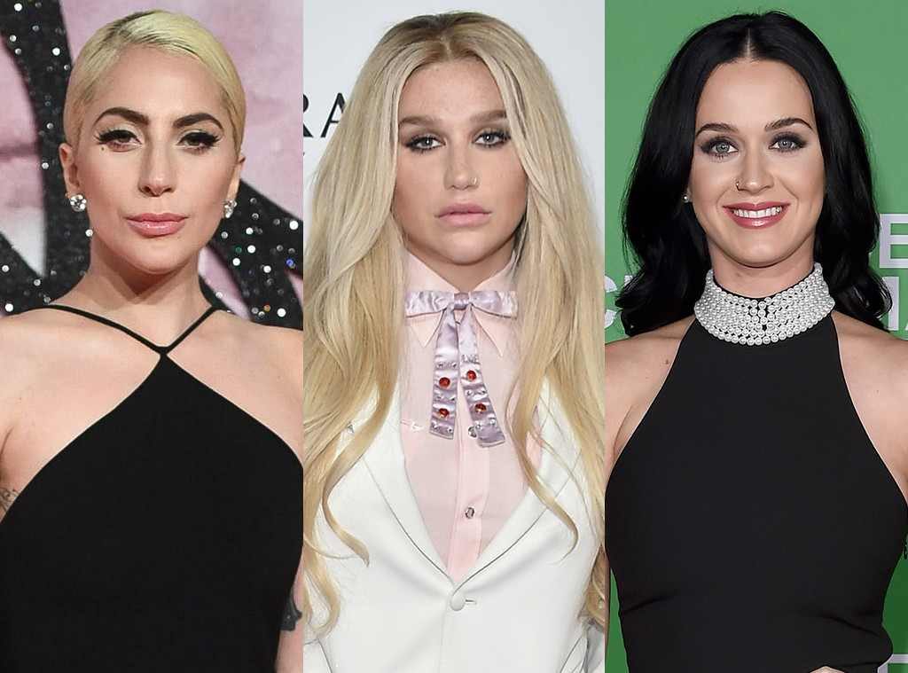 Lady Gaga y Kesha hablan mal de Katy Perry en documento revelado
