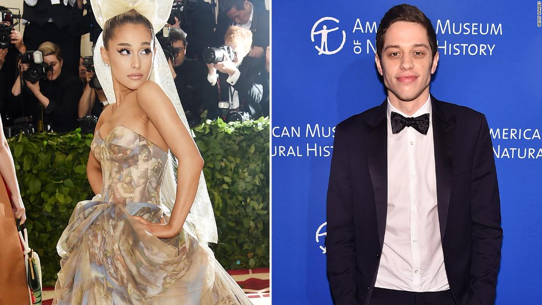 Pete Davidson habla sobre la nueva canción de Ariana Grande