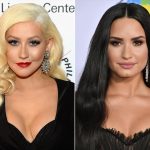 Demi Lovato reacciona a su nominación a los Grammys junto a Christina Aguilera