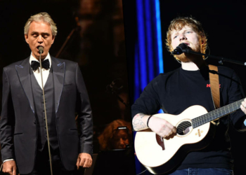 Ed Sheeran y Andrea Bocelli presentaron por primera vez en vivo "Perfect Symphony"