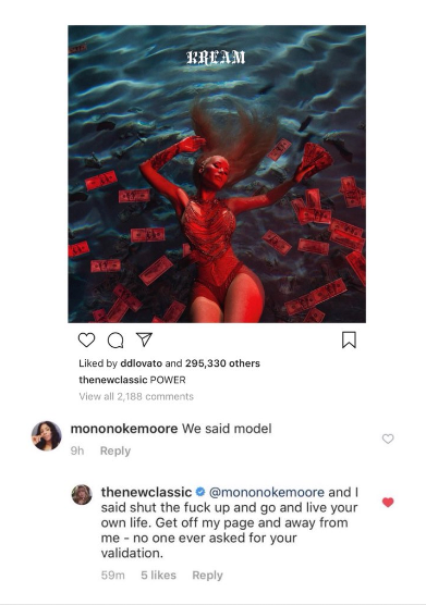 Iggy Azalea le respondió a Hater que afirmó que debería ser modelo y no rapera