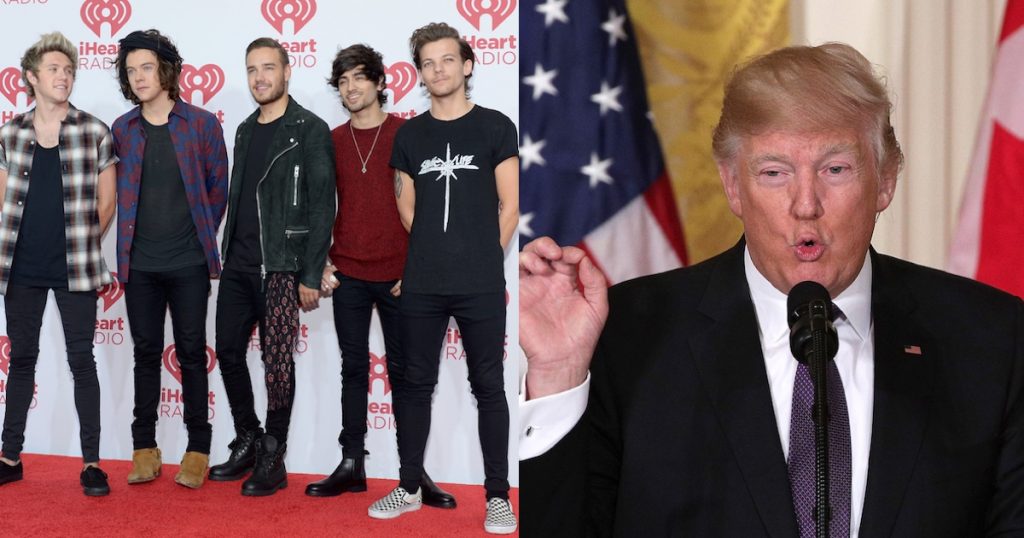 Niall Horan habló por primera vez del saboteo de Donald Trump hacia One Direction