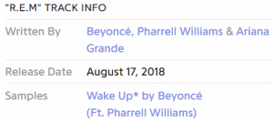 Beyoncé escribió una canción del nuevo álbum de Ariana Grande