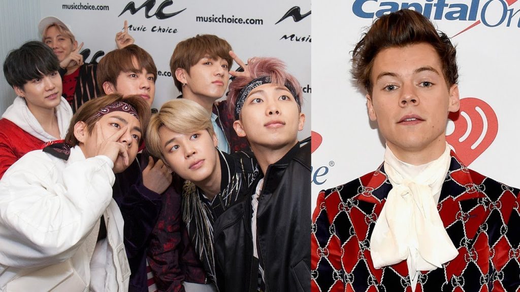 BTS le arrebata récord a Harry Styles