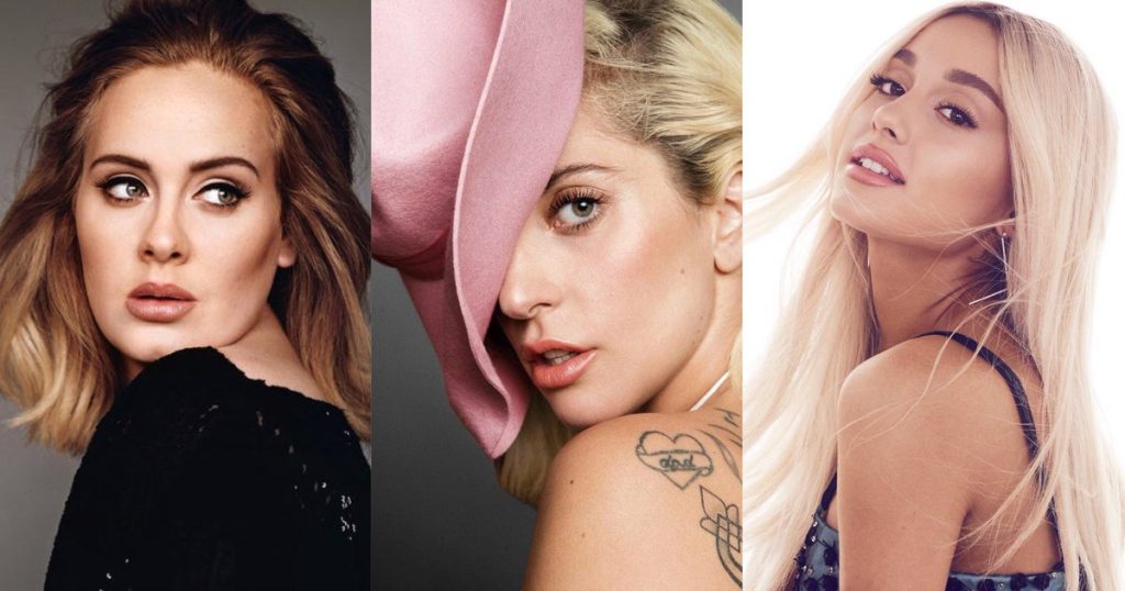 Ariana Grande iguala récord masivo de Adele y Lady Gaga